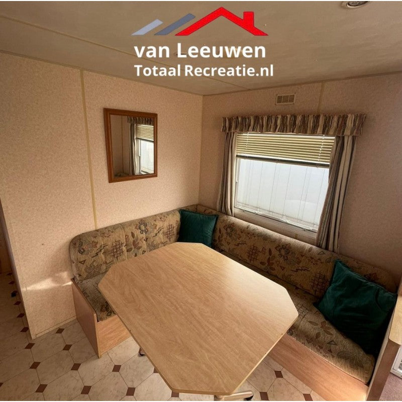 Willerby jupiter 10.50 x 3.70 - 2 slaapkamers. VERKOCHT!