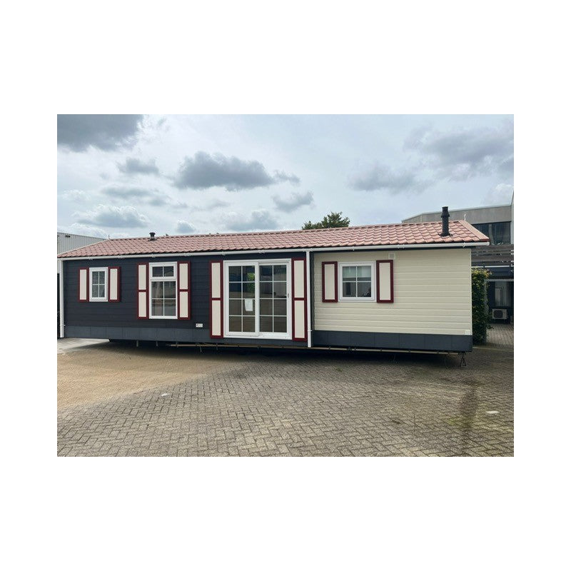 Uniek Arcabo chalet 11.50 x 4.30 - 2 slaapkamers Verkocht!!