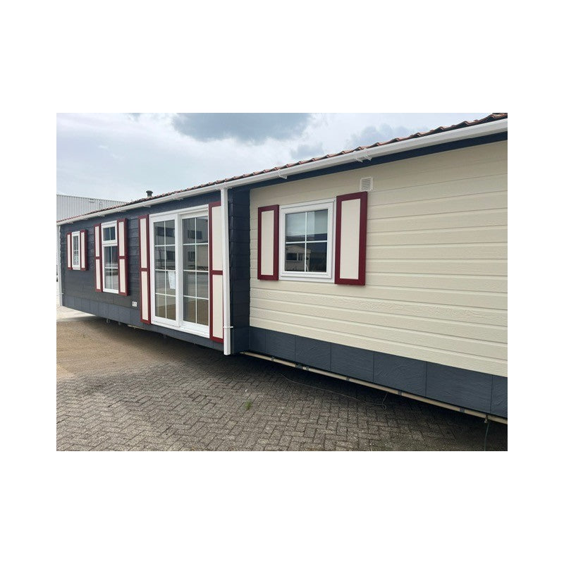 Uniek Arcabo chalet 11.50 x 4.30 - 2 slaapkamers Verkocht!!
