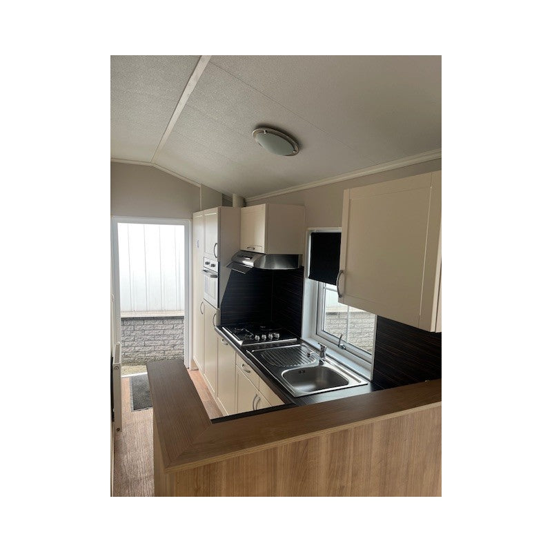Uniek Arcabo chalet 11.50 x 4.30 - 2 slaapkamers Verkocht!!