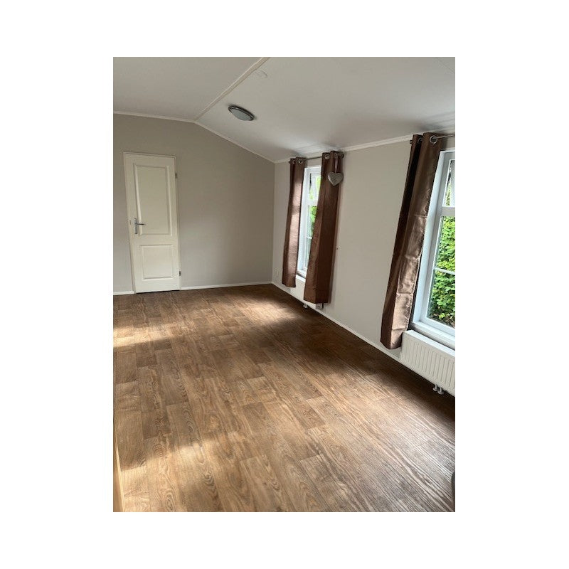 Uniek Arcabo chalet 11.50 x 4.30 - 2 slaapkamers Verkocht!!